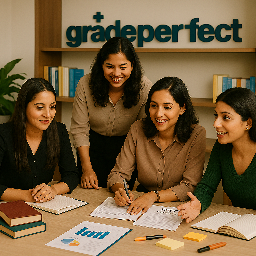 A mentor guiding a student